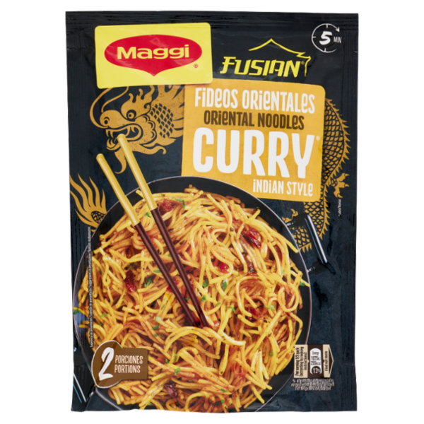 MAGGI Fusian Taste of Curry Noodles Istantanei con Curry (2 porzioni) 118 g