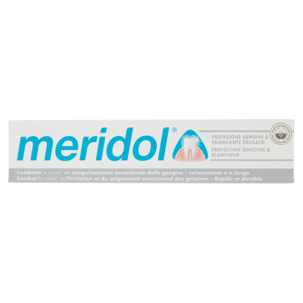 meridol dentifricio Sbiancante Delicato e Protezione Gengive 75ml