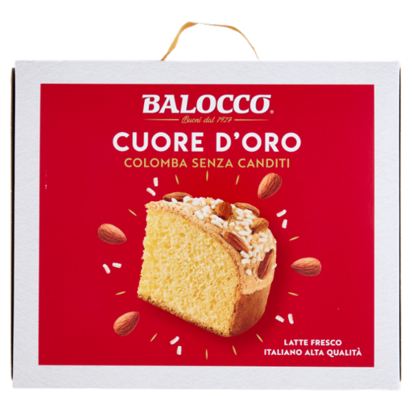 Balocco Cuore d'Oro Colomba Senza Canditi 700 g