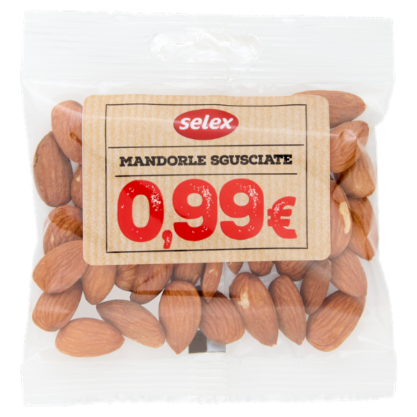 Selex Frutta Secca Mandorle Sgusciate 50 g