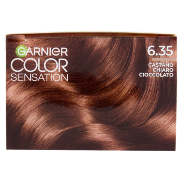 Garnier Color Sensation Colorazione Permanente in Crema 6.35 Castano Chiaro Cioccolato