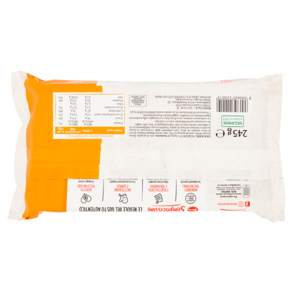 Doria Semplicissimi Crackers Mais e Semi di Quinoa - 245 g