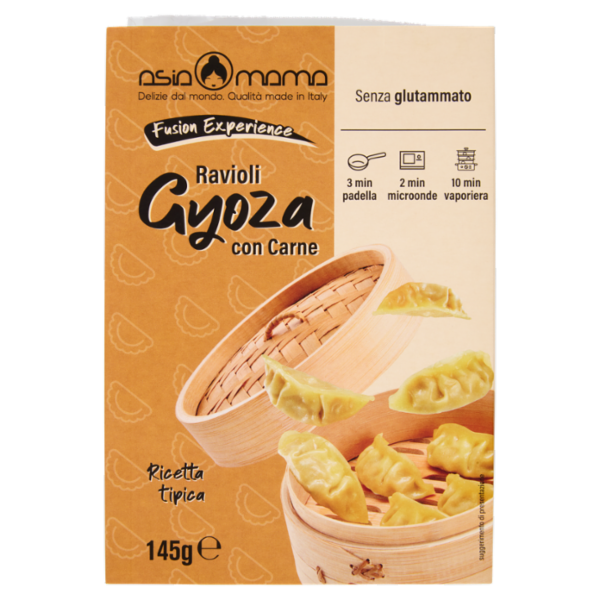 asia mama Fusion Experience Ravioli Gyoza con Carne 145 g