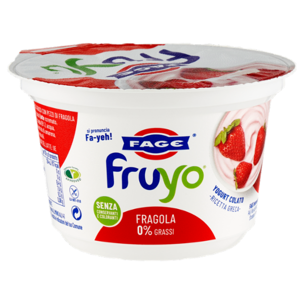 Fage fruyo Fragola 0% Grassi 150 g