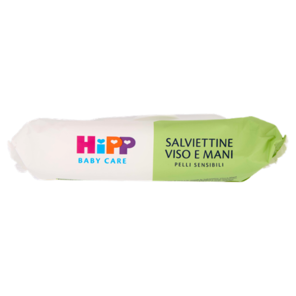 Hipp Baby Care Salviettine Viso e Mani Pelli Sensibili 20 pz