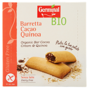 Germinal Bio Barretta Cacao Quinoa Gluten Free 6 x 30 g