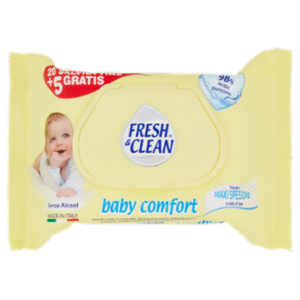 Fresh & Clean Baby Comfort Salviettine 25 Pz