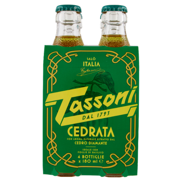 Tassoni Cedrata 4 x 180 ml