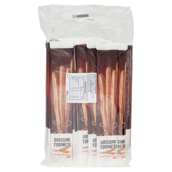 Sù Grissini Torinesi Ristorante in Confezioni Salvafreschezza 20 x 12 g 