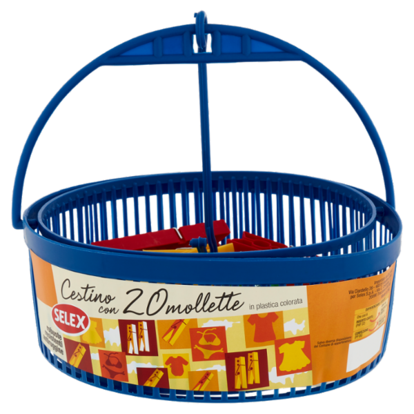 Selex Cestello con 20 Mollette