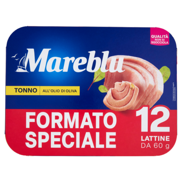 Mareblu Tonno all'Olio di Oliva 12 x 60 g