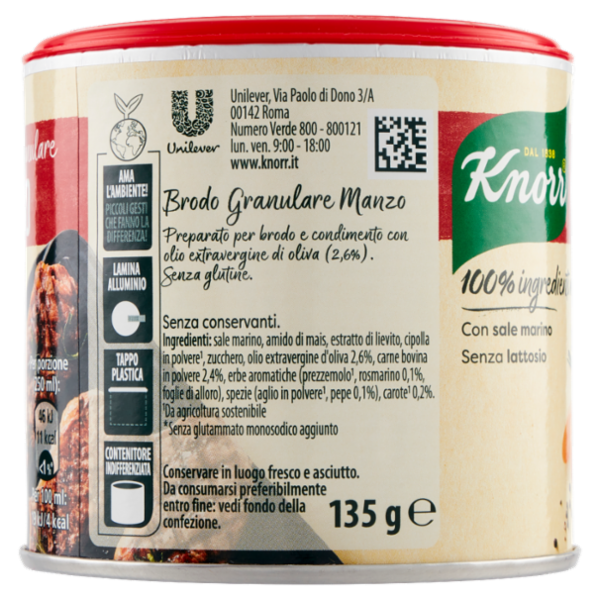 Knorr Brodo Granulare Manzo 135 g