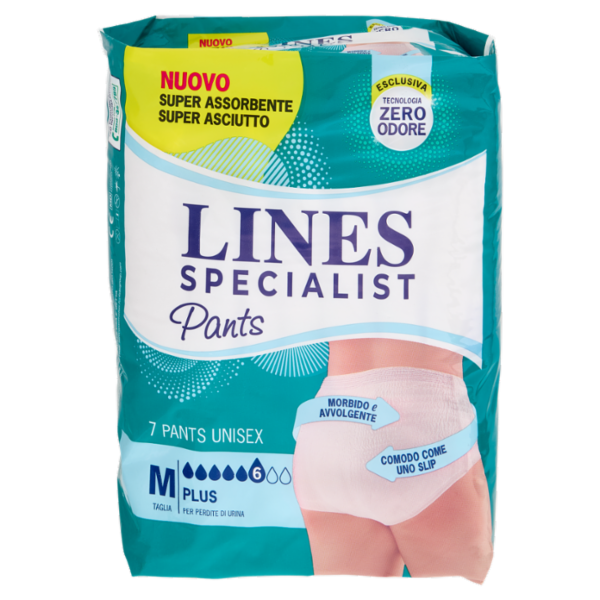 Lines Specialist Pants Unisex Plus Taglia M 7 pz