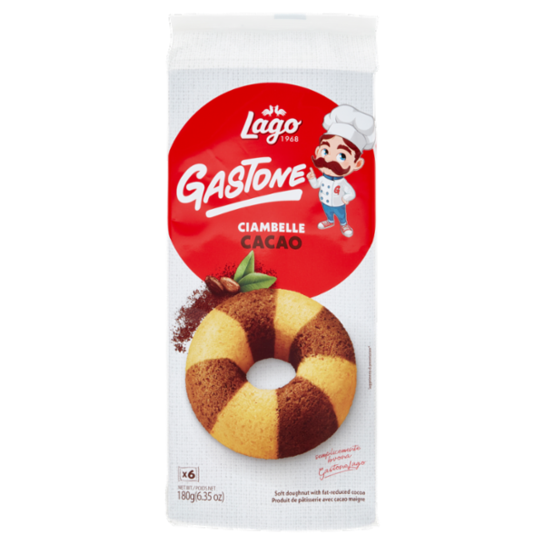 Lago Gastone Ciambelle Cacao 6 x 30 g