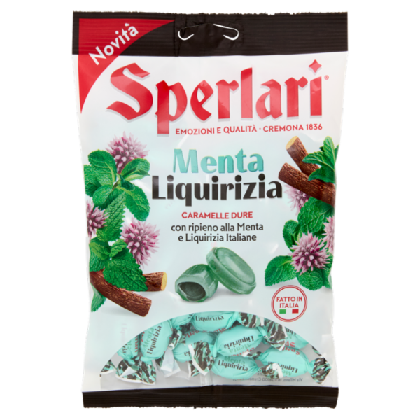 Sperlari Menta Liquirizia Caramelle Dure 150 g