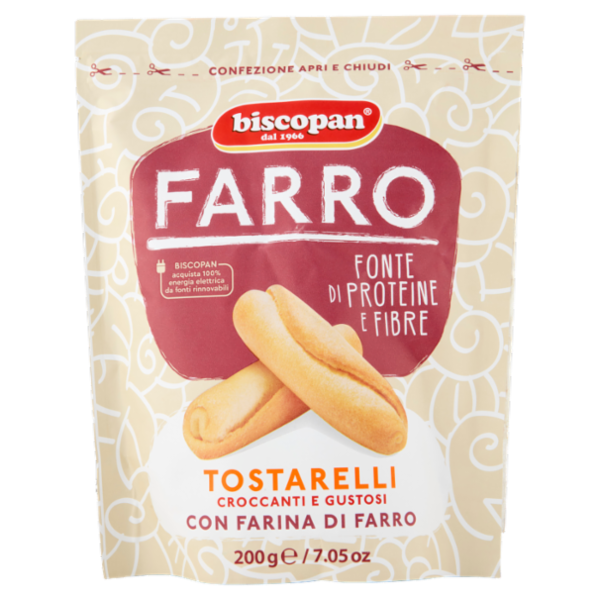 biscopan Farro Tostarelli 200 g