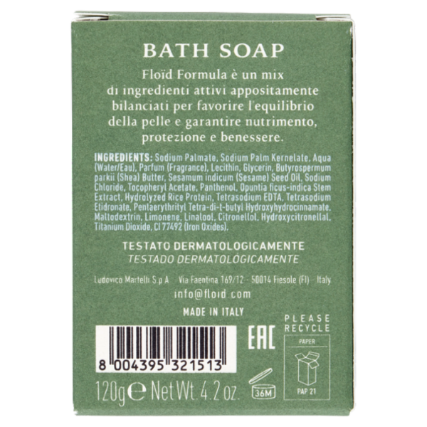 Floïd the Genuine Bath Soap Vetyver Splash 120 g