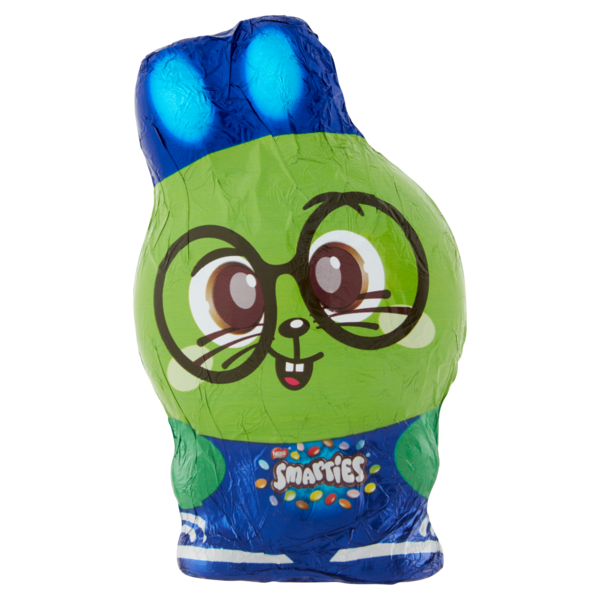 NESTLÉ Smarties Bunny di cioccolato al latte con Smarties Mini all'interno 85g