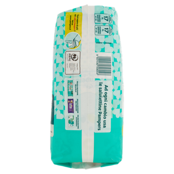 Pampers Baby-dry XL 17 + 17 pz