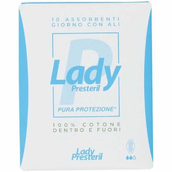 Lady Presteryl Assorbente Giorno Con Ali 10 pezzi