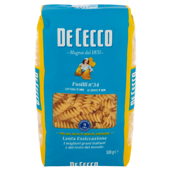 De Cecco Fusilli n°34 500 g