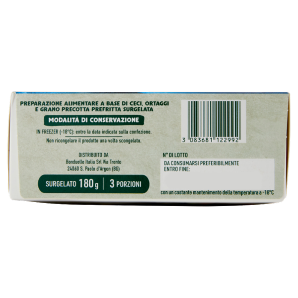 Bonduelle Coccole 12 Falafel di Ceci Surgelato 180 g