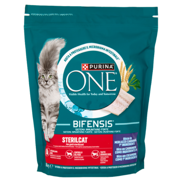 PURINA ONE Bifensis Sterilcat Merluzzo 800g