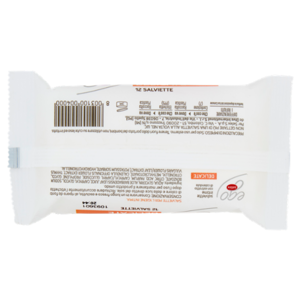 Selex Ego Salviettine Igiene Intima Delicate 12 pezzi