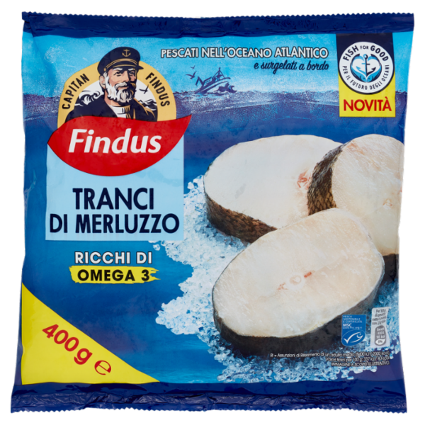 Capitan Findus Tranci di Merluzzo 400 g