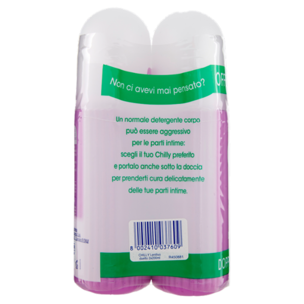 Chilly lenitivo Detergente Intimo 2 x 200 ml