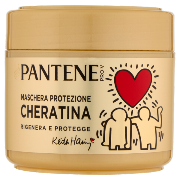 Pantene Pro-V Rigenera e Protegge Maschera Protezione Cheratina Keith Haring 300 ml