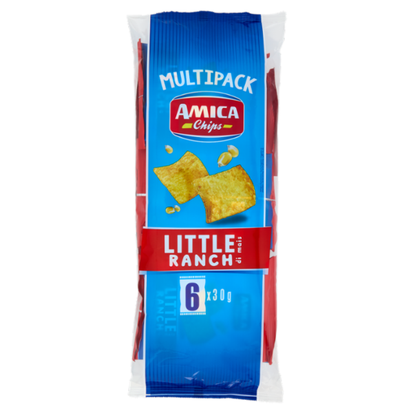 Amica Chips Little Ranch di mais 6 x 30 g