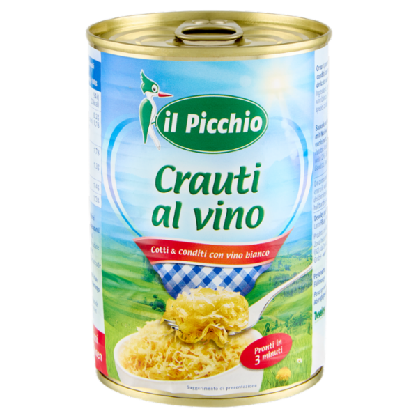 il Picchio Crauti al vino 400 g