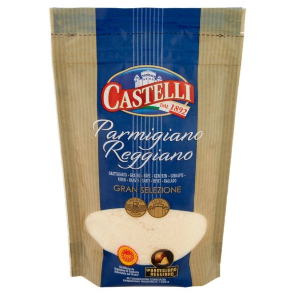 Castelli Parmigiano Reggiano DOP Grattugiato Gran Selezione 100 g