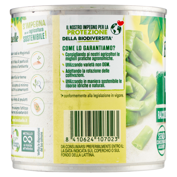 Bonduelle Cuore di raccolto Taccole tagliate 400 g