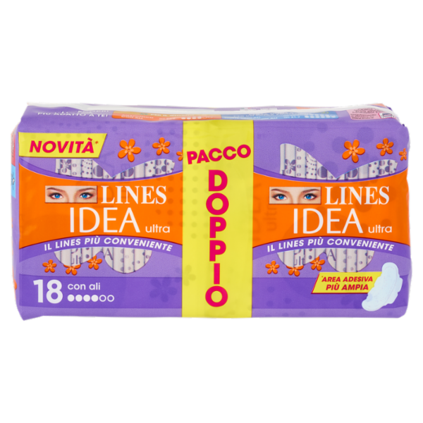 Lines Idea ultra con ali 18 pz