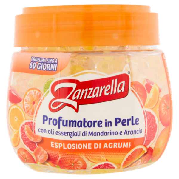 Zanzarella Profumatore in Perle Esplosione di Agrumi 170 g