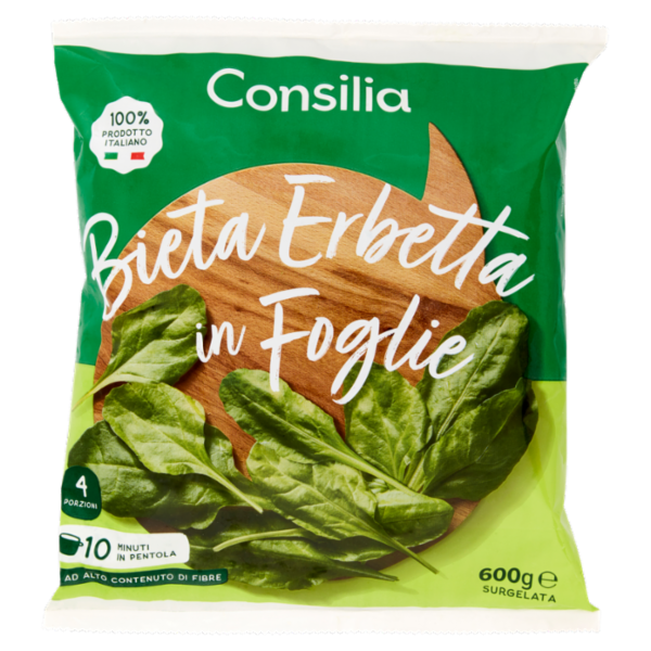 Consilia Bieta Erbetta in Foglie Surgelata 600 g