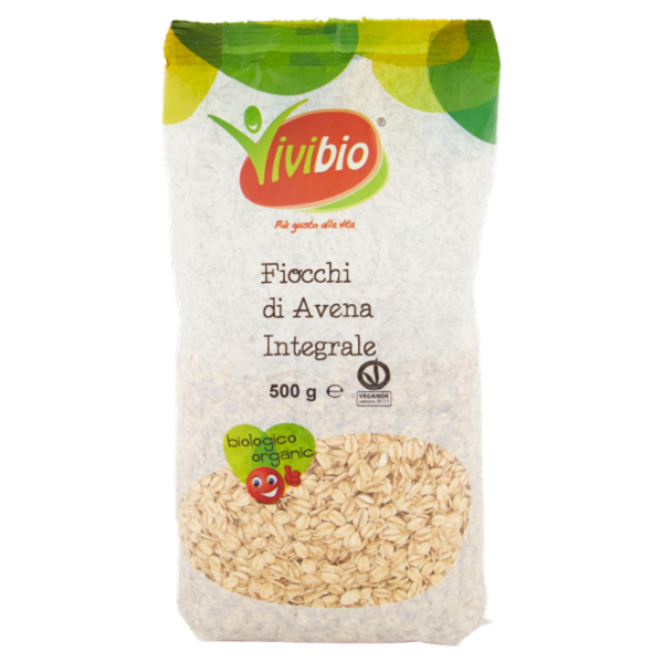 Vivibio Fiocchi di Avena Integrale 500 g