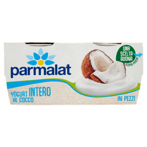 parmalat Yogurt Intero al Cocco in Pezzi 2 x 125 g