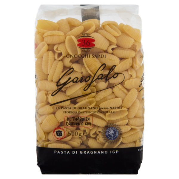Garofalo Gnocchi Sardi 36 Pasta di Gragnano IGP 500 g