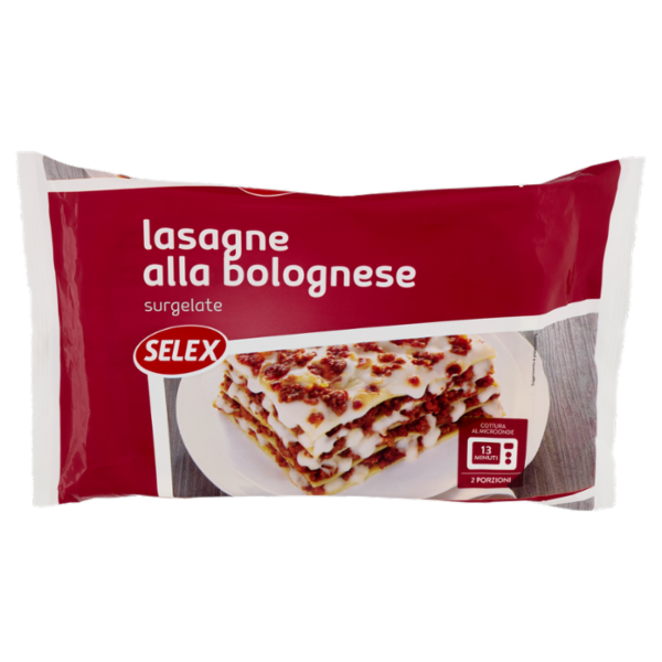 Selex Lasagne alla Bolognese Surgelate 500 g