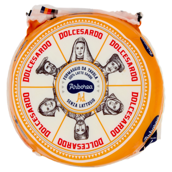 Arborea Ad Dolcesardo Formaggio da Tavola Senza Lattosio 500 g