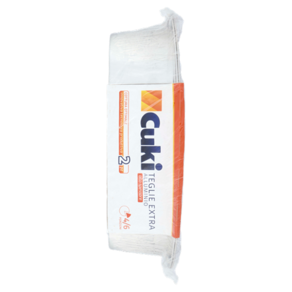 Cuki Cuoce Teglie Extra Alluminio alto spessore 4/6 Porzioni 2 pz