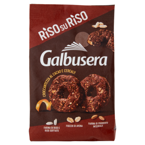 Galbusera RisosuRiso Croccantezza al Cacao e Cereali! 290 g