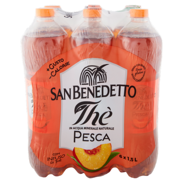 San Benedetto Thè Pesca 6 x 1,5 L