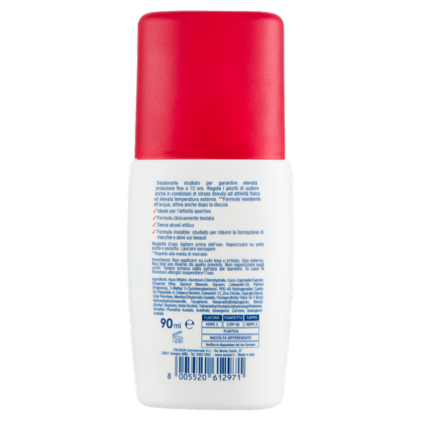 Sauber DeoActive sport & stress Vapo 90 ml