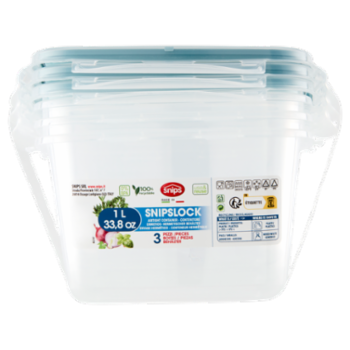 Snips Contenitore Ermetico 1 L 3 Pz
