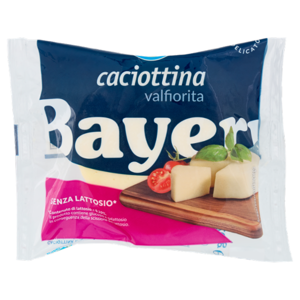 Bayernland caciottina valfiorita Senza Lattosio* 220 g