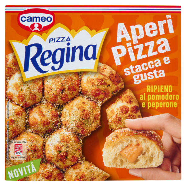 cameo Pizza Regina Aperi Pizza Ripieno al pomodoro e peperone 480 g